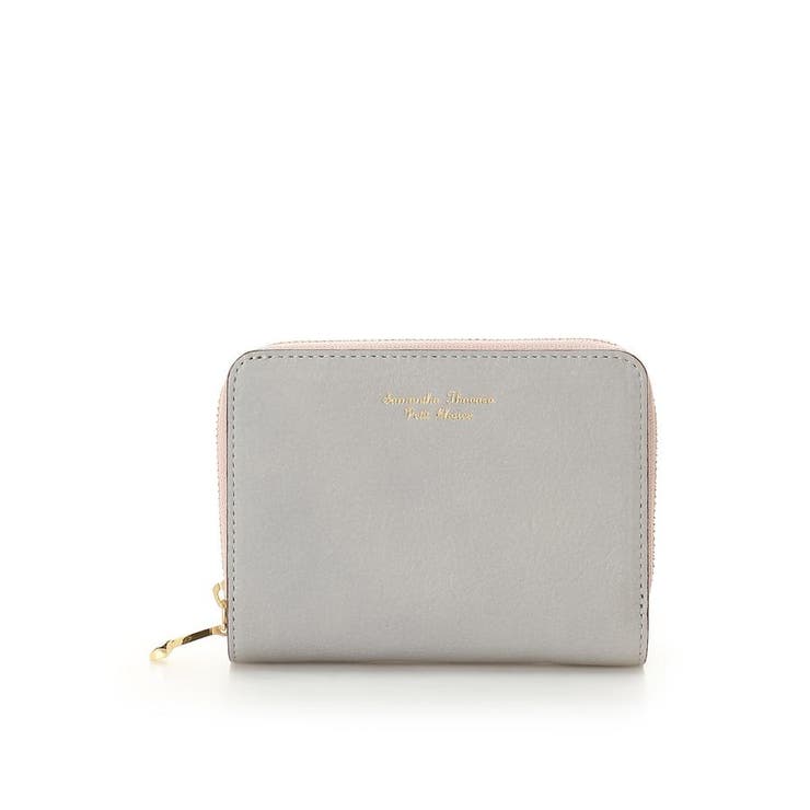グレー | シンプルソフトレザー  折財布 | Samantha Thavasa Petit Choice