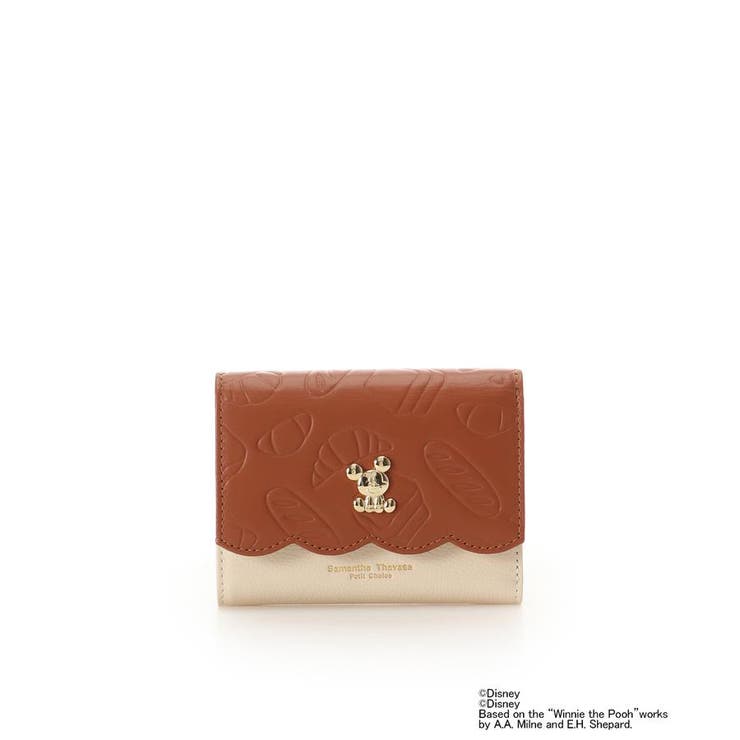 キャメル | ディズニー『Nuiパン』コレクション 折財布 | Samantha Thavasa Petit Choice