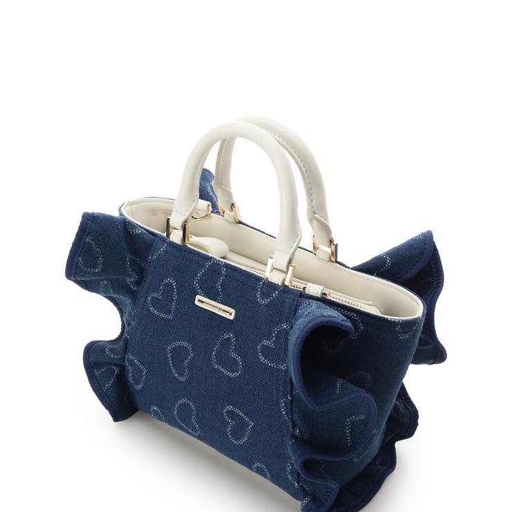 ハートデニムフリルハンドバッグ | SAMANTHAVEGA | 詳細画像2 