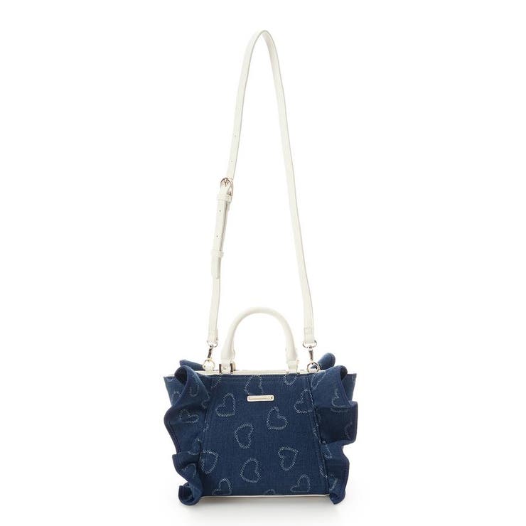 ハートデニムフリルハンドバッグ | SAMANTHAVEGA | 詳細画像6 