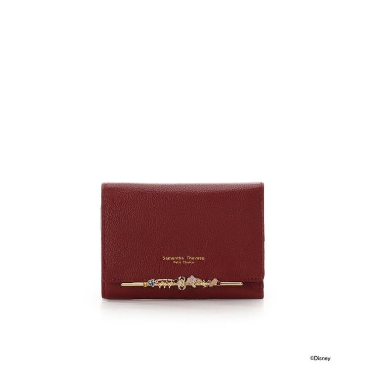 ワインレッド | 『ディズニー ツイステッドワンダーランド』 折財布 | Samantha Thavasa Petit Choice
