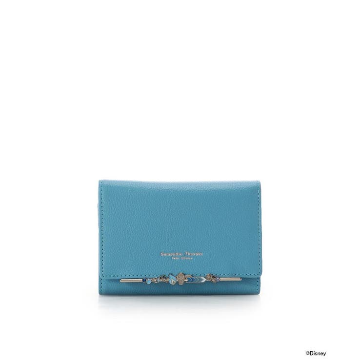 ライトブルー | 『ディズニー ツイステッドワンダーランド』 折財布 | Samantha Thavasa Petit Choice