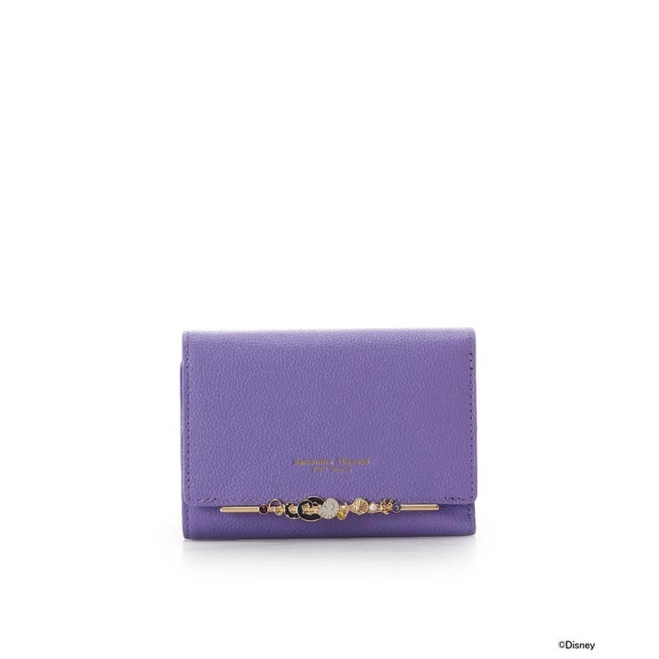レッドパープル | 『ディズニー ツイステッドワンダーランド』 折財布 | Samantha Thavasa Petit Choice