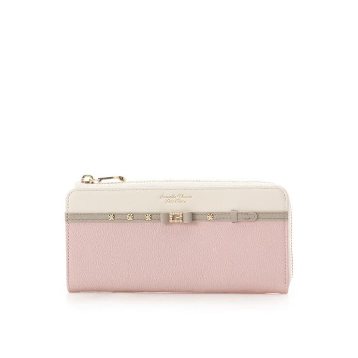 ピンク | 「オンライン限定」リボンベルト長財布 | Samantha Thavasa Petit Choice