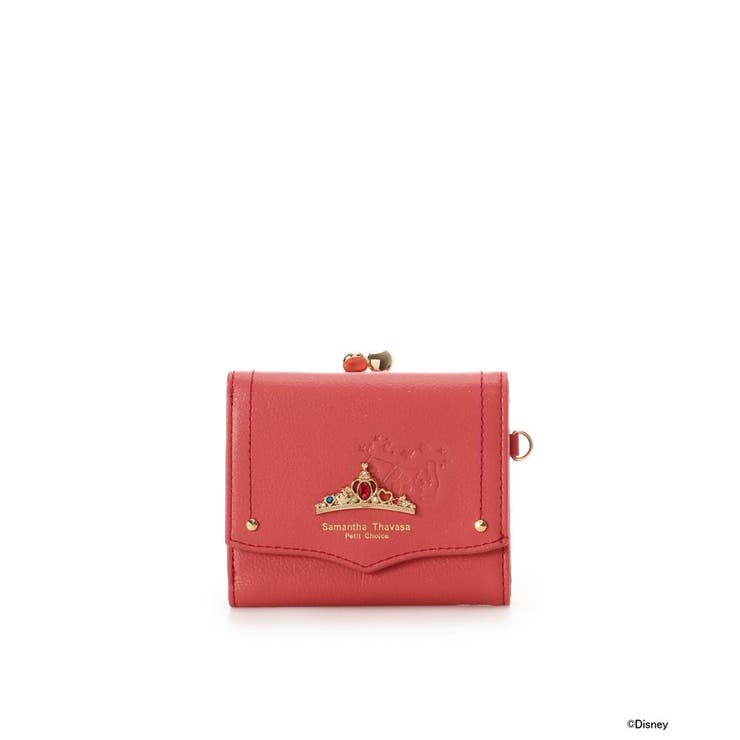 レッド | 「ディズニープリンセスコレクション」折財布 | Samantha Thavasa Petit Choice