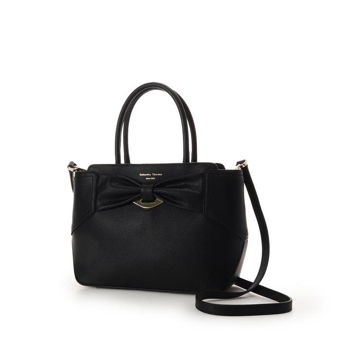 リボンモチーフ スプリットレザーハンドバッグ | Samantha Thavasa | 詳細画像7 