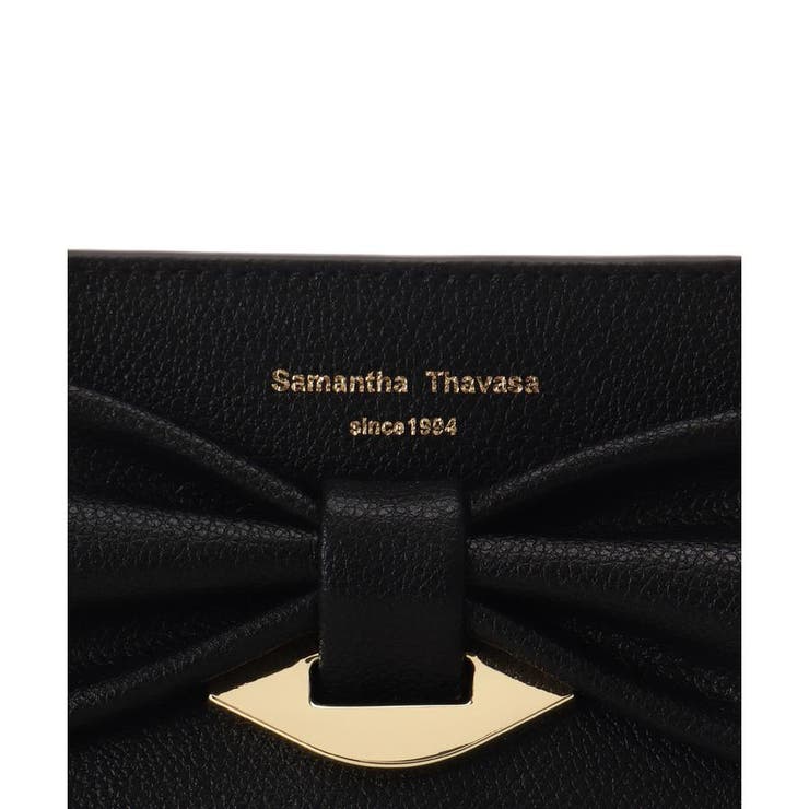 リボンモチーフ スプリットレザーハンドバッグ | Samantha Thavasa | 詳細画像6 