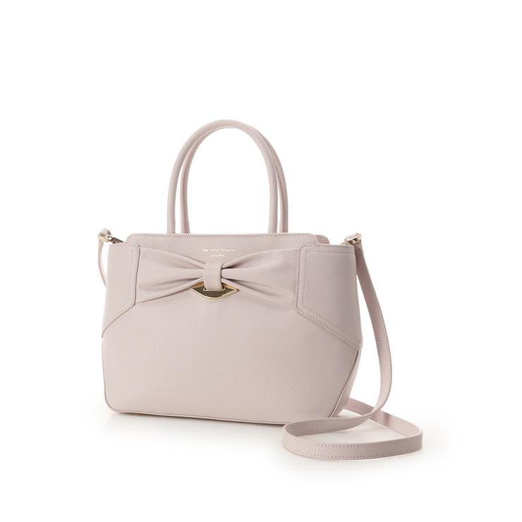 リボンモチーフ スプリットレザーハンドバッグ | Samantha Thavasa | 詳細画像22 