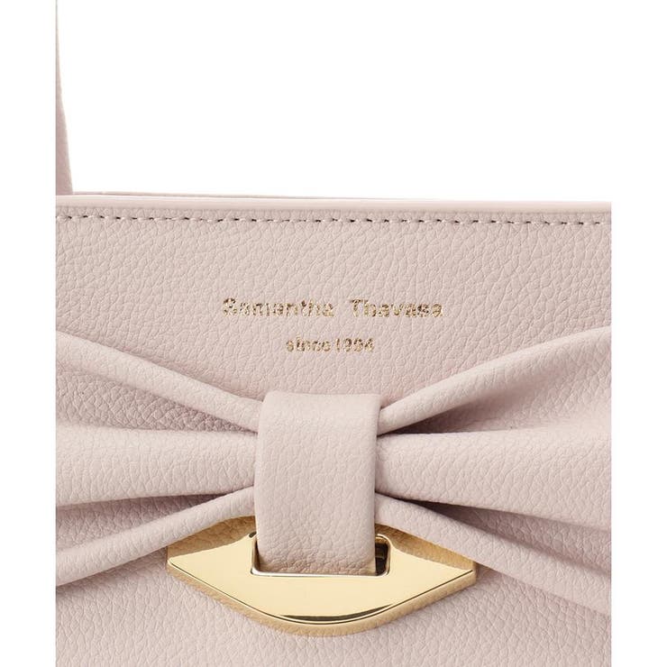 リボンモチーフ スプリットレザーハンドバッグ | Samantha Thavasa | 詳細画像21 