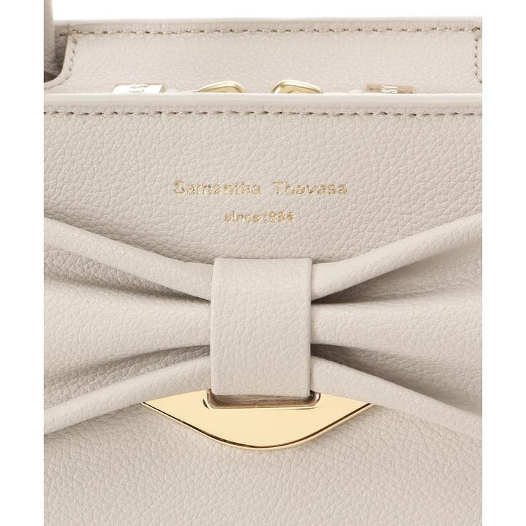 リボンモチーフ スプリットレザーハンドバッグ | Samantha Thavasa | 詳細画像26 