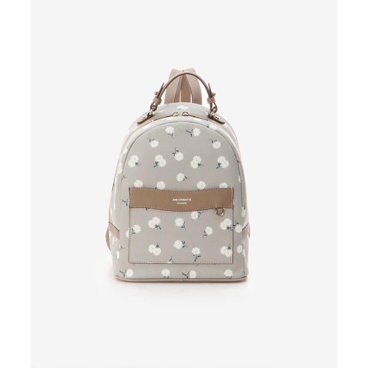 グレー | デイジーモチーフリュック | & chouette