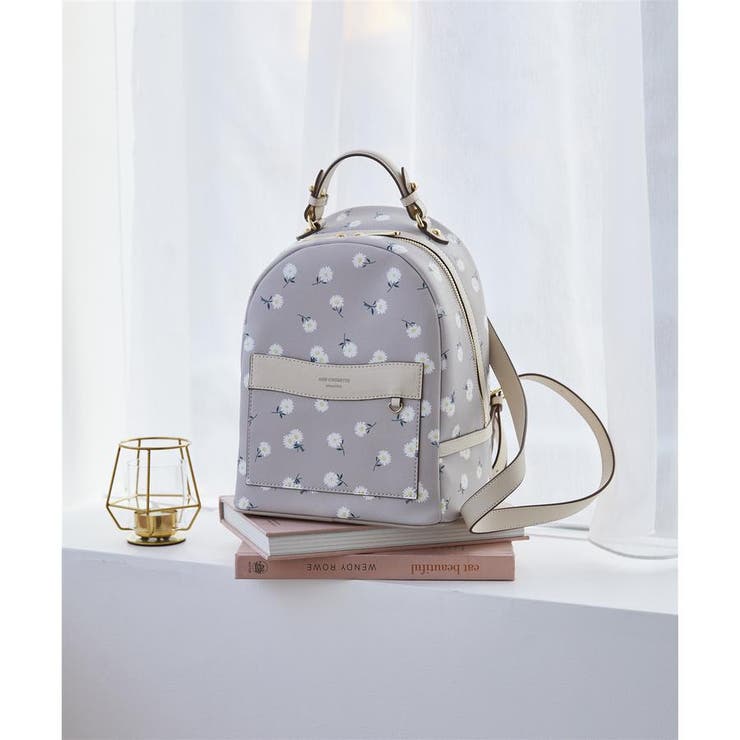 ラベンダー | デイジーモチーフリュック | & chouette