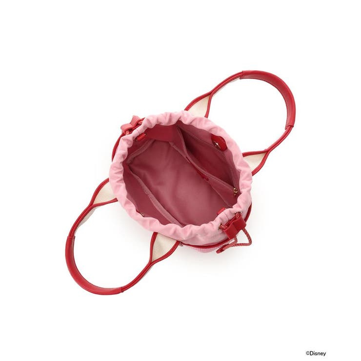 「ミッキーマウス＆フレンズ」ロゴテープハンドバッグ（ミニーマウス） | SAMANTHAVEGA | 詳細画像5 