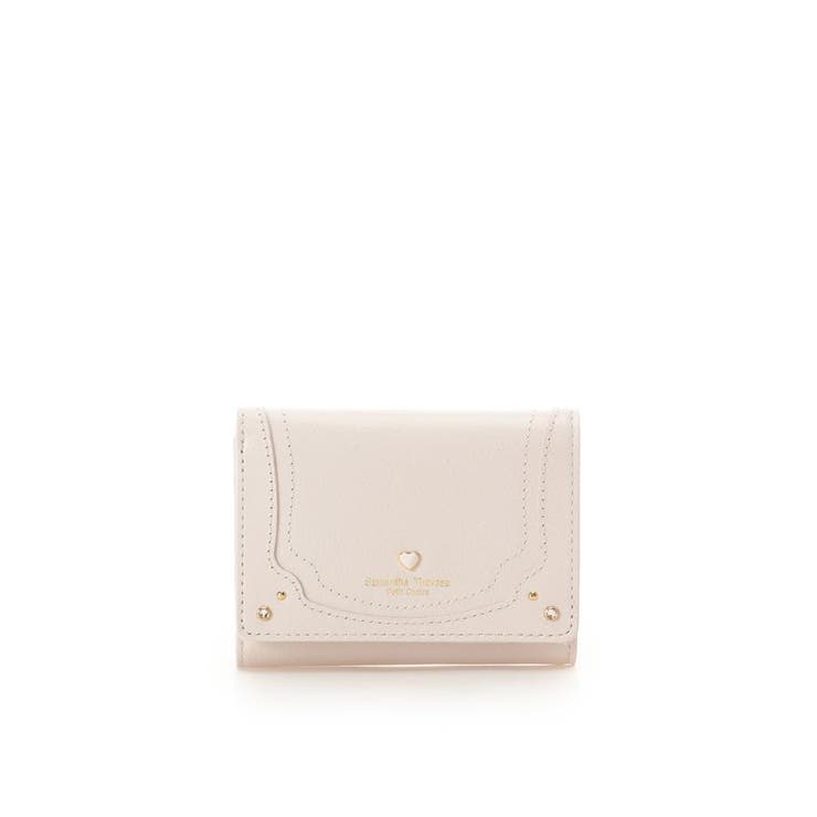 オフホワイト | プチハート 折財布 | Samantha Thavasa Petit Choice