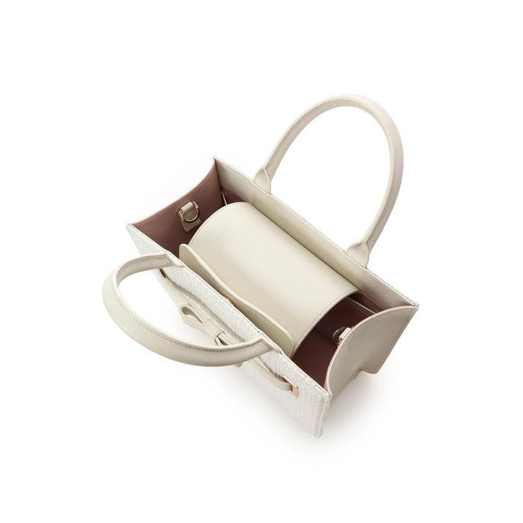 ループツイードデザイン エムシュシュⅢ トートバッグ | Samantha Thavasa | 詳細画像11 