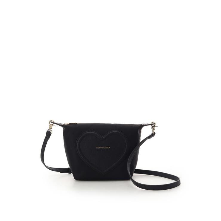 フロントハートナイロンショルダーバッグ | SAMANTHAVEGA | 詳細画像1 