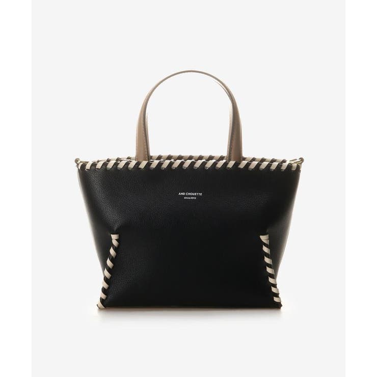 ブラック | 新色かがりトート | & chouette