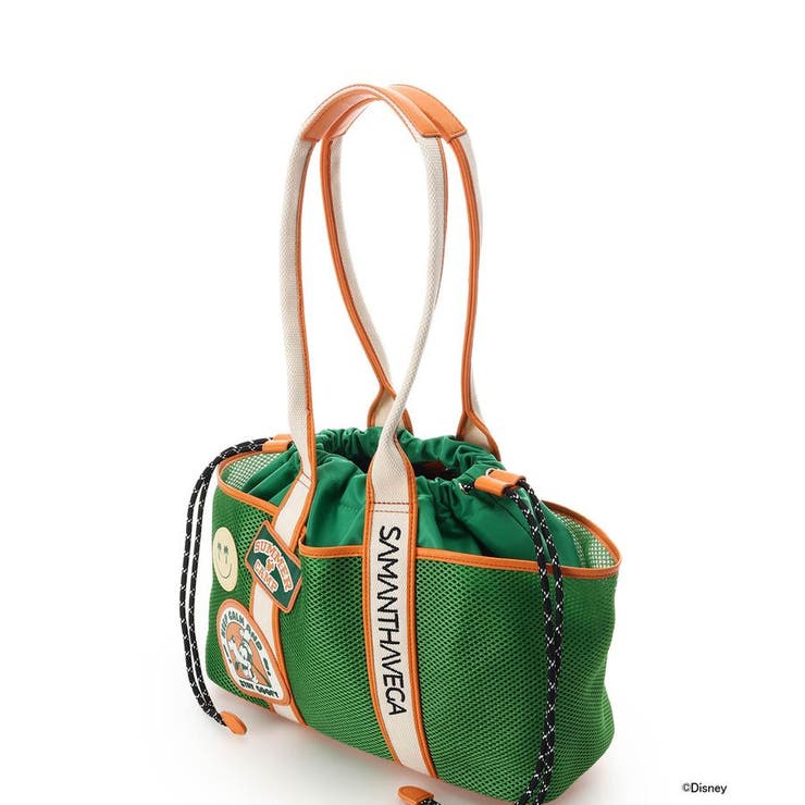 「ミッキーマウス＆フレンズ」ロゴテープトートバッグ（グーフィー） | SAMANTHAVEGA | 詳細画像2 