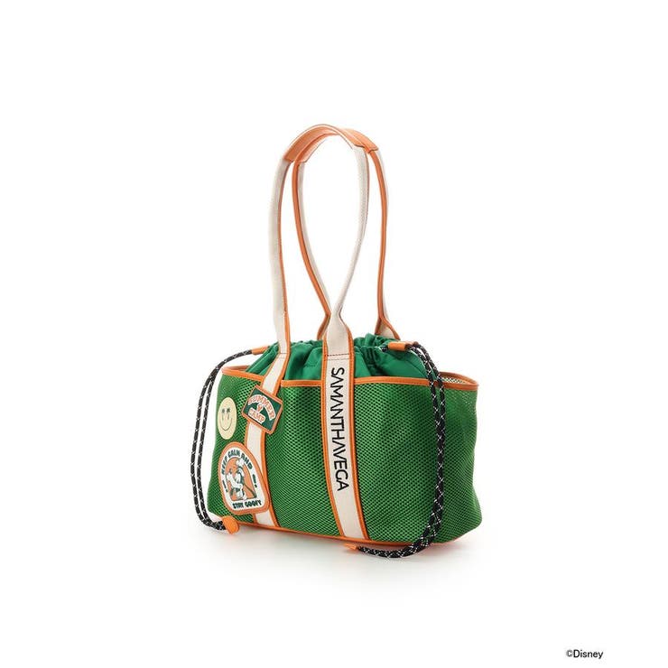 「ミッキーマウス＆フレンズ」ロゴテープトートバッグ（グーフィー） | SAMANTHAVEGA | 詳細画像1 