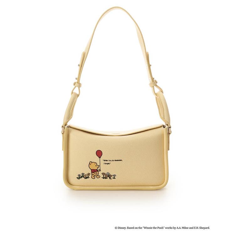 イエロー | 「くまのプーさん」コレクション ショルダーバッグ（プーさん） | Samantha Thavasa