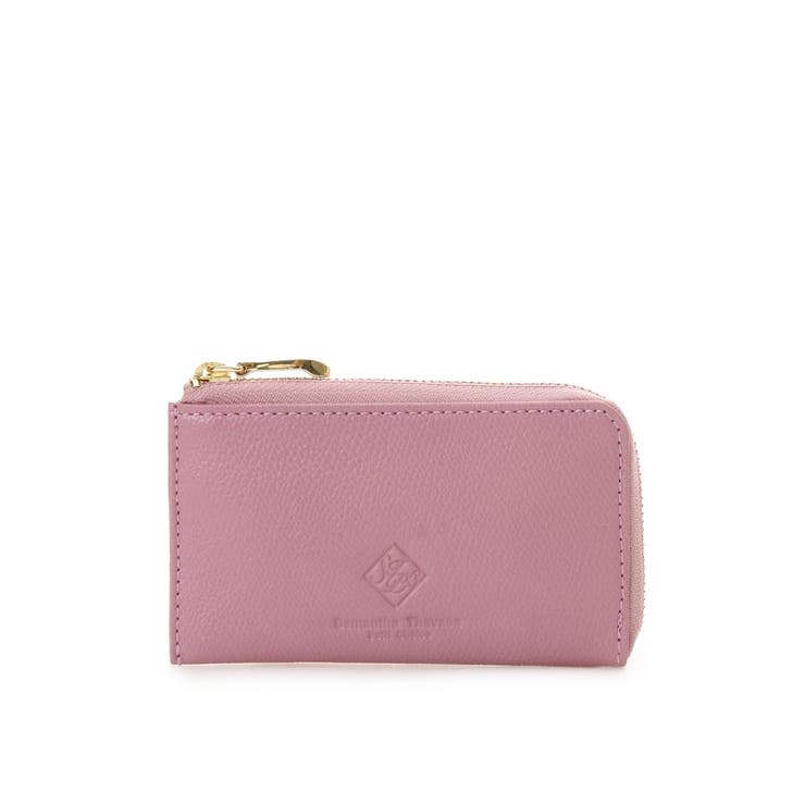 ピンク | スクエアモチーフソフトレザー フラグメントケース | Samantha Thavasa Petit Choice