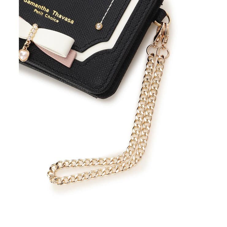 バイカラーリボン パスケース | Samantha Thavasa Petit Choice | 詳細画像5 