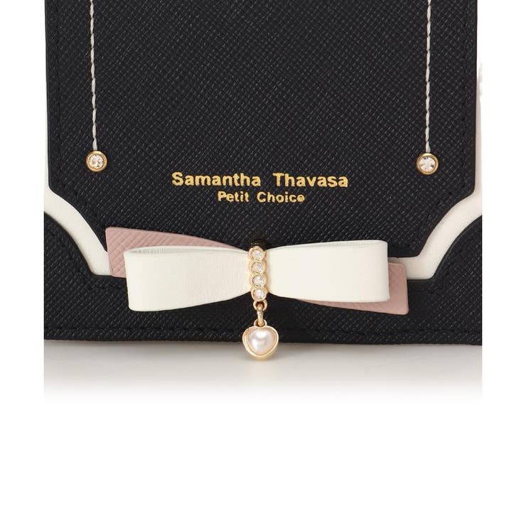 バイカラーリボン パスケース | Samantha Thavasa Petit Choice | 詳細画像6 