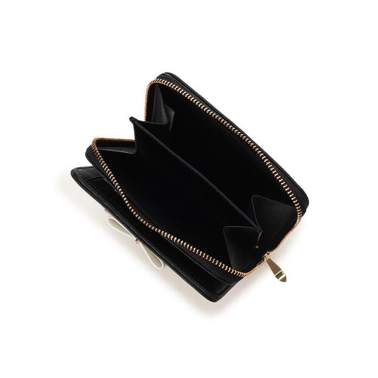 バイカラーリボン 折財布[品番：STJW0014862]｜Samantha Thavasa