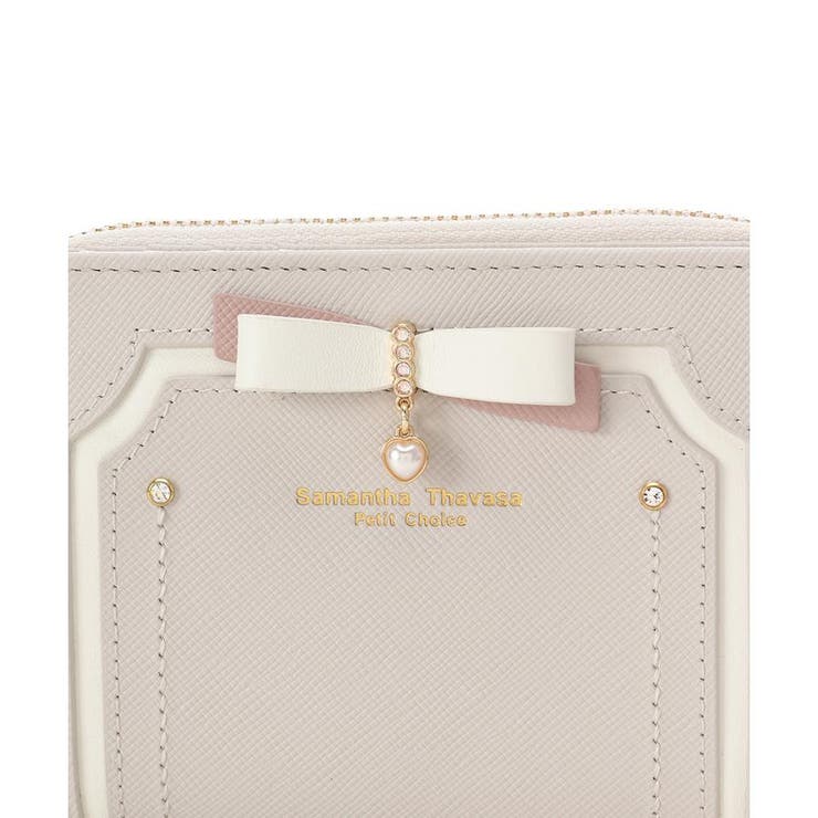 バイカラーリボン 折財布 | Samantha Thavasa Petit Choice | 詳細画像12 