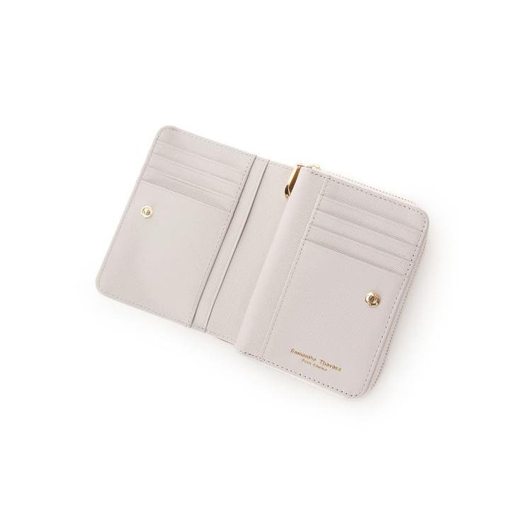 バイカラーリボン 折財布[品番：STJW0014862]｜Samantha Thavasa