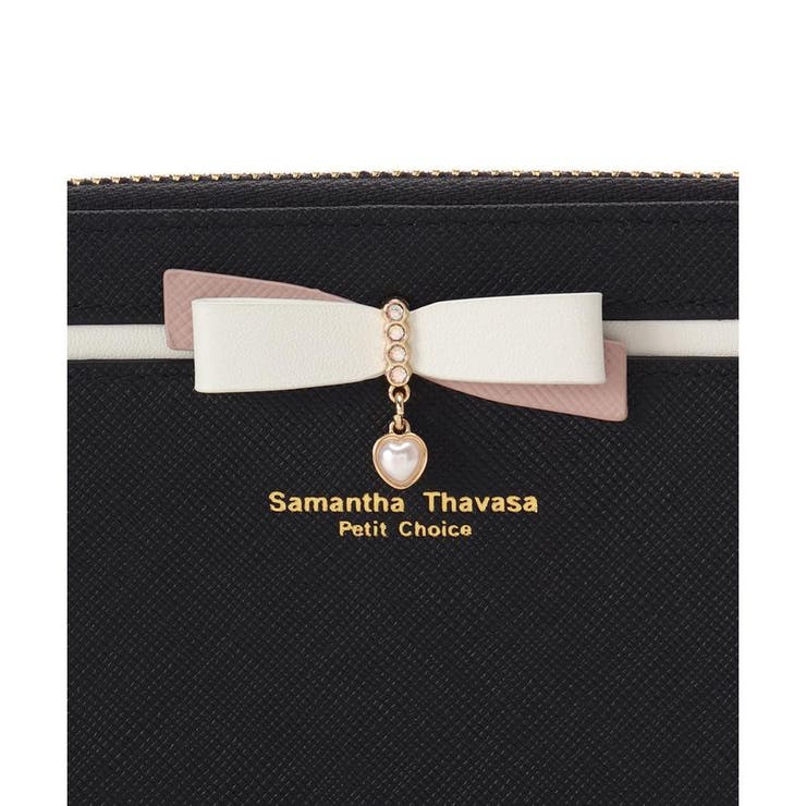 バイカラーリボン 長財布 | Samantha Thavasa Petit Choice | 詳細画像7 
