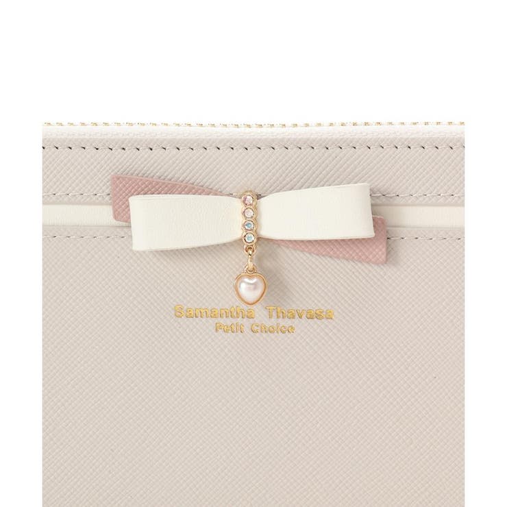 バイカラーリボン 長財布 | Samantha Thavasa Petit Choice | 詳細画像14 