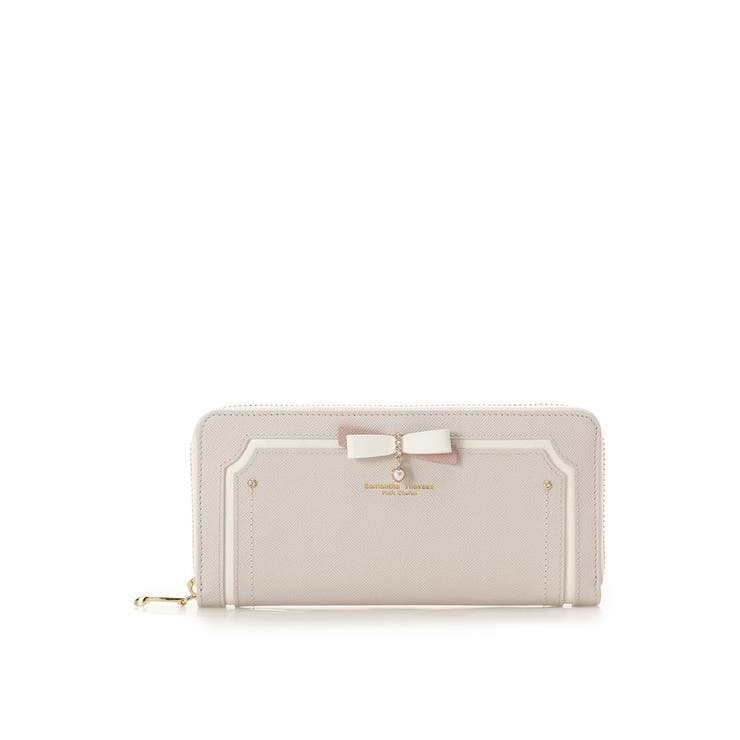 バイカラーリボン 長財布 | Samantha Thavasa Petit Choice | 詳細画像8 