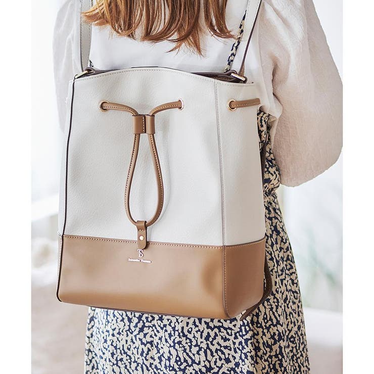 ソフトタッチ2wayバッグ[品番：STJW0013780]｜Samantha Thavasa 