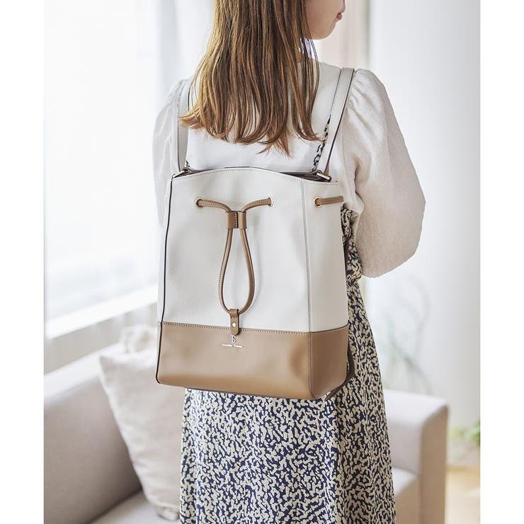 ソフトタッチ2wayバッグ[品番：STJW0013780]｜Samantha Thavasa