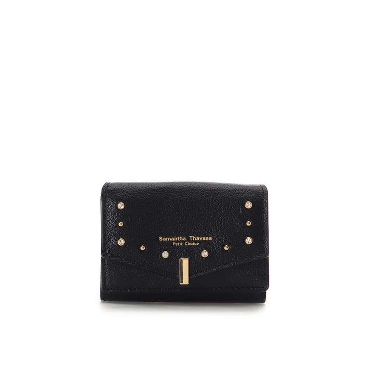 ゴールドスタッズ ミニ折財布 | Samantha Thavasa Petit Choice | 詳細画像1 