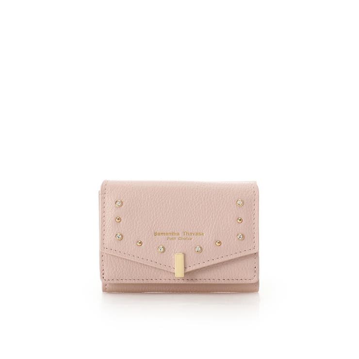 ゴールドスタッズ ミニ折財布 | Samantha Thavasa Petit Choice | 詳細画像15 