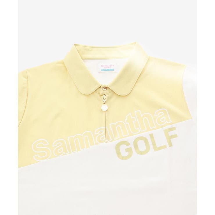 バイヤススポーティーハーフジップポロシャツ | Samantha GOLF | 詳細画像4 