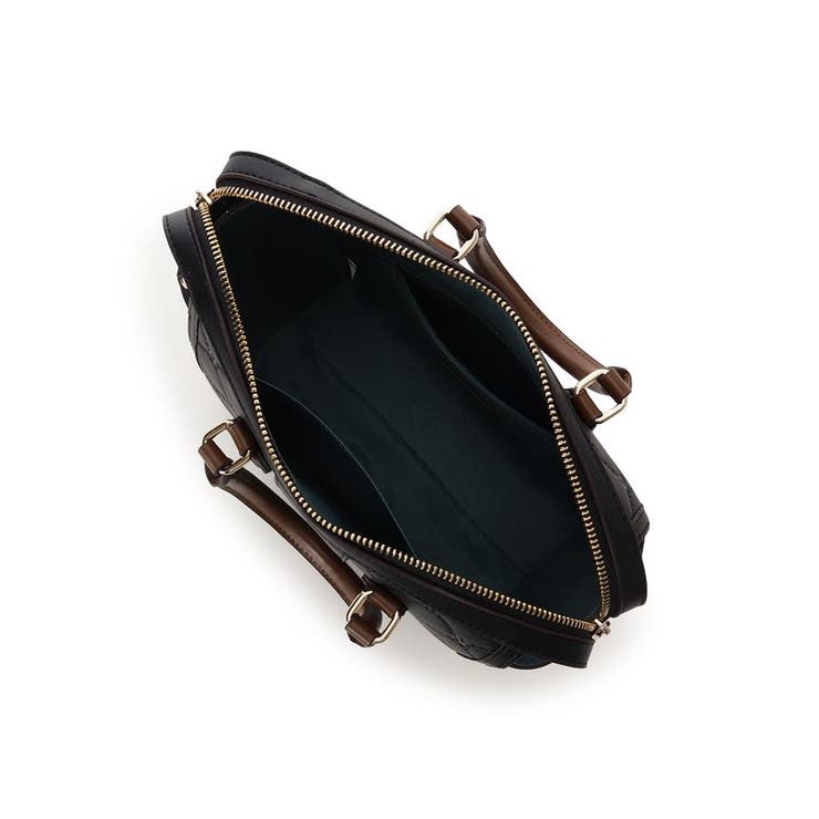 型押しモノグラム ミニボストンバッグ | & chouette | 詳細画像4 