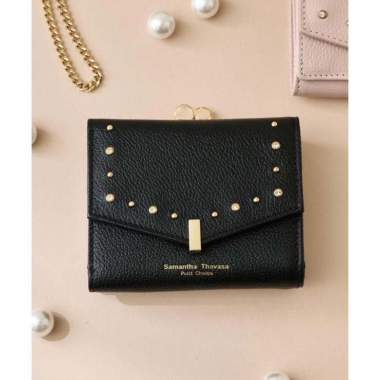 ゴールドスタッズ 折財布 | Samantha Thavasa Petit Choice | 詳細画像9 