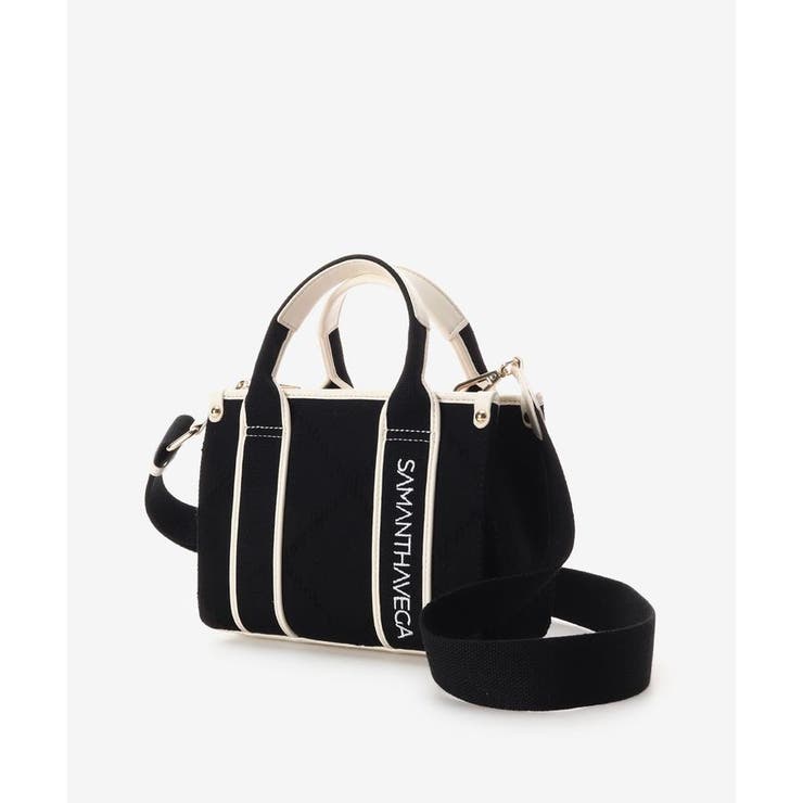 ロゴテープデニム風トート（ミニ） | SAMANTHAVEGA | 詳細画像2 