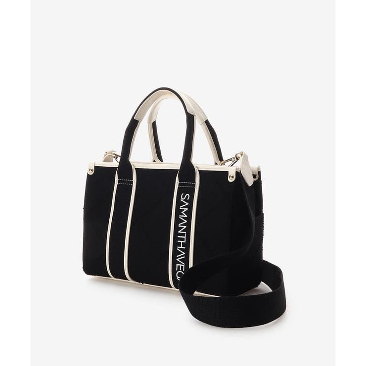 ロゴテープデニム風トート（小） | SAMANTHAVEGA | 詳細画像2 