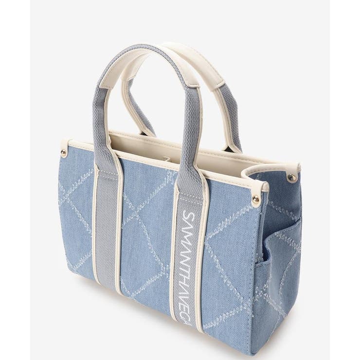 ロゴテープデニム風トート（小） | SAMANTHAVEGA | 詳細画像23 