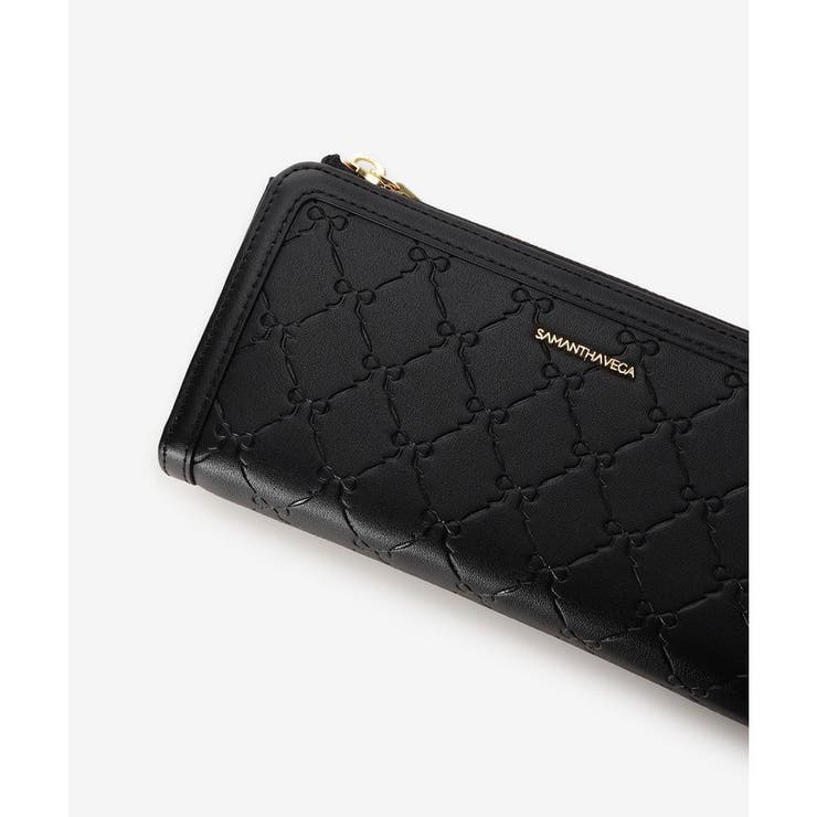 スタンピングリボン長財布[品番：STJW0012616]｜SAMANTHAVEGA 