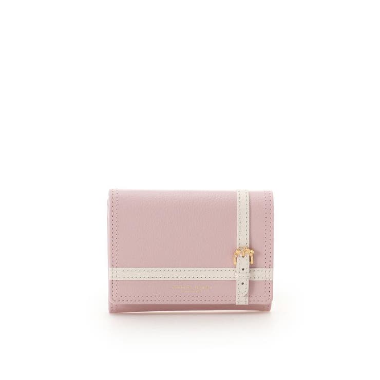 ピンク | ベルトラッピング 折財布 | Samantha Thavasa Petit Choice
