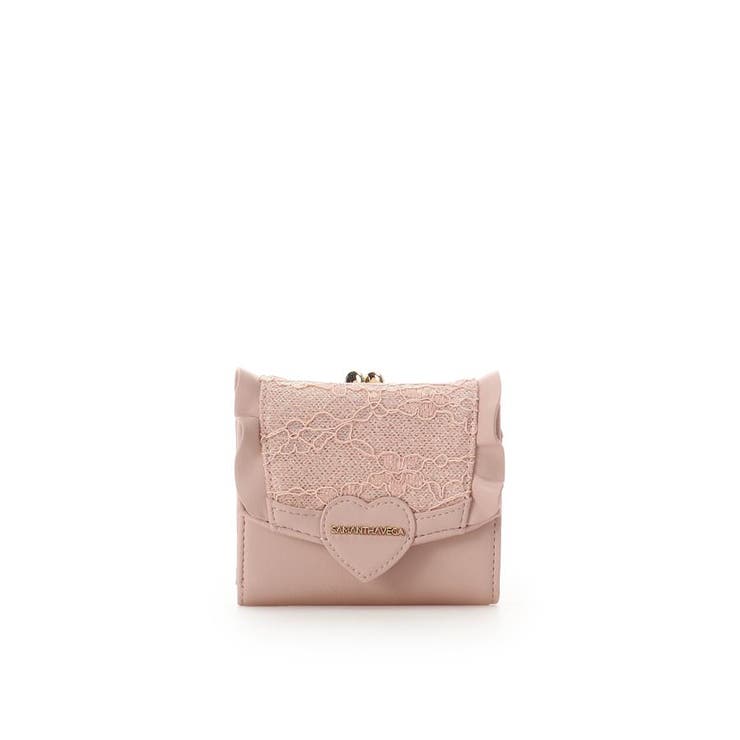 ピンク | レースハートベルト折財布 | SAMANTHAVEGA