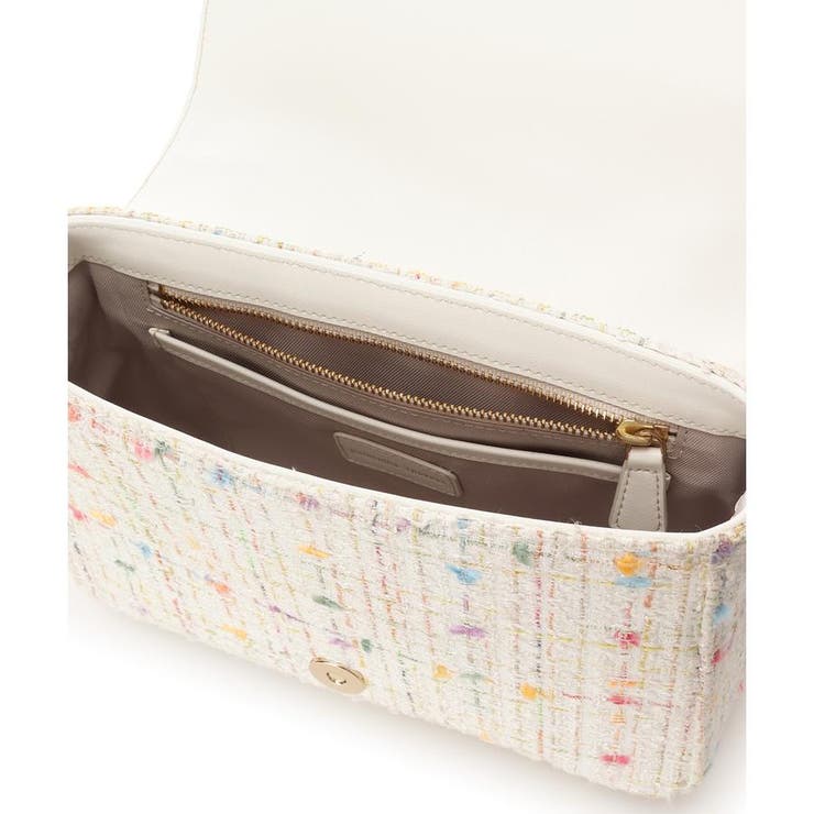 カラフルツイード ショルダーバッグ[品番：STJW0014230]｜Samantha