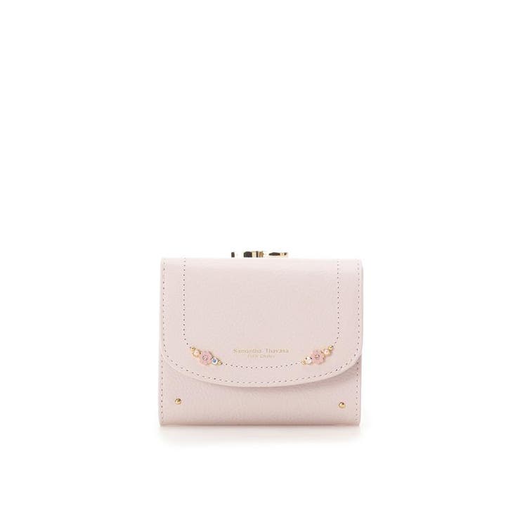 ピンク | フラワーパール 折財布 | Samantha Thavasa Petit Choice