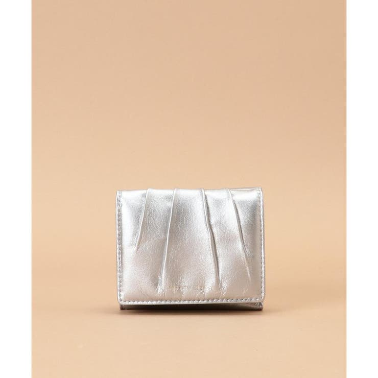シルバー | タックデザイン 三つ折り財布 | Samantha Thavasa