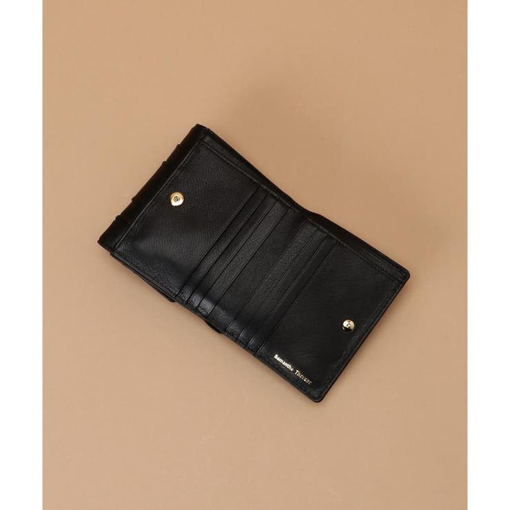 タックデザイン 二つ折り財布 | Samantha Thavasa | 詳細画像3 